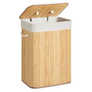 Bamboo Laundry Hamper with Lid